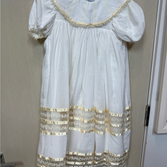 white and gold infant dress Bamboo Bodysuit Apparel Dress for Baby, Girl & Toddler